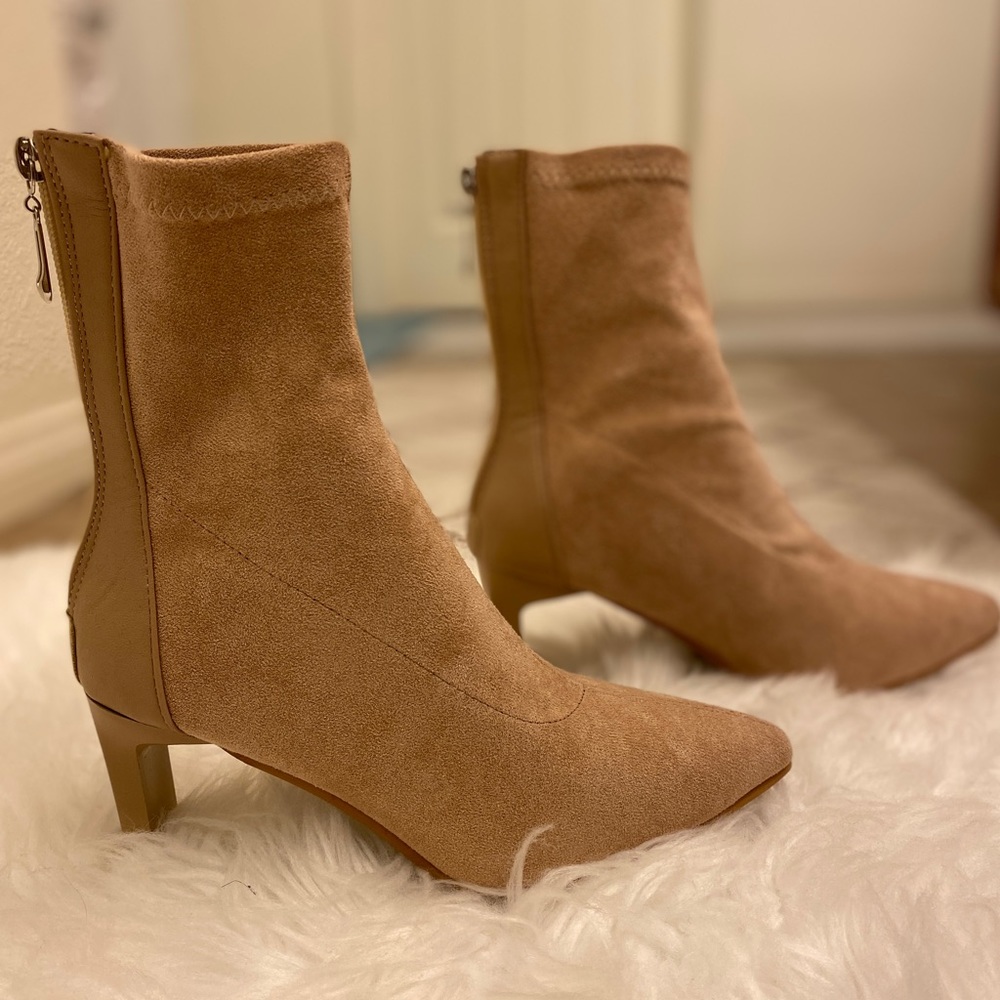 High Heel Sock Boots / Booties